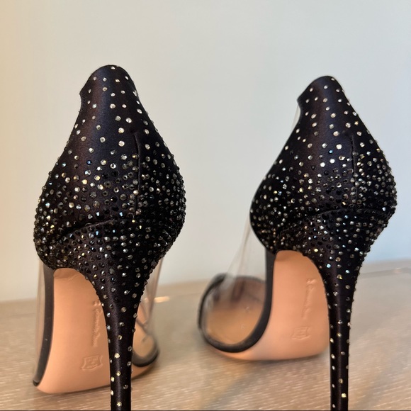 Gianvito Rossi Rhinestoned Pumps - Picture 6 of 6